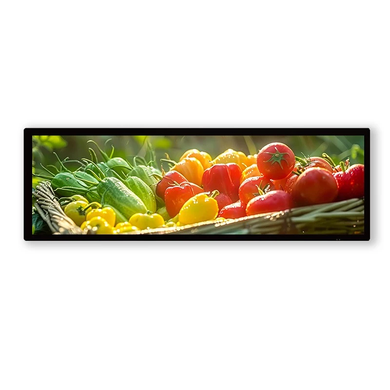 Pantalla LCD de 28 .6 polgadas Pantalla de dobre cara