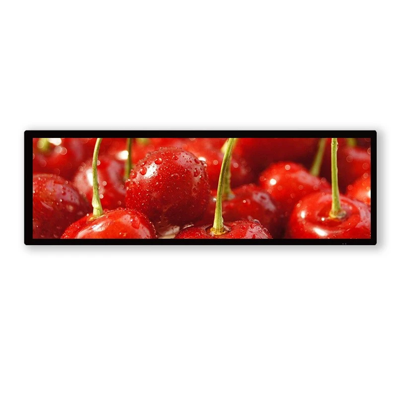 Pantalla LCD de barra de 28 polgadas Pantalla dobre cara