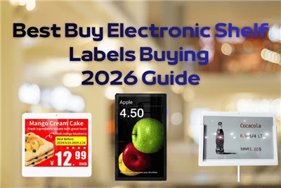 Guía de compra de etiquetas electrónicas para estantes de Best Buy 2026