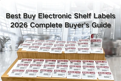 Etiquetas electrónicas de estanterías de Best Buy: Guía completa do comprador...