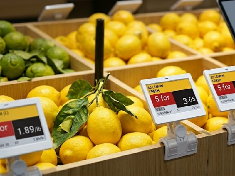 O sistema de etiquetado de estantes de supermercados que reduce os erros de p...